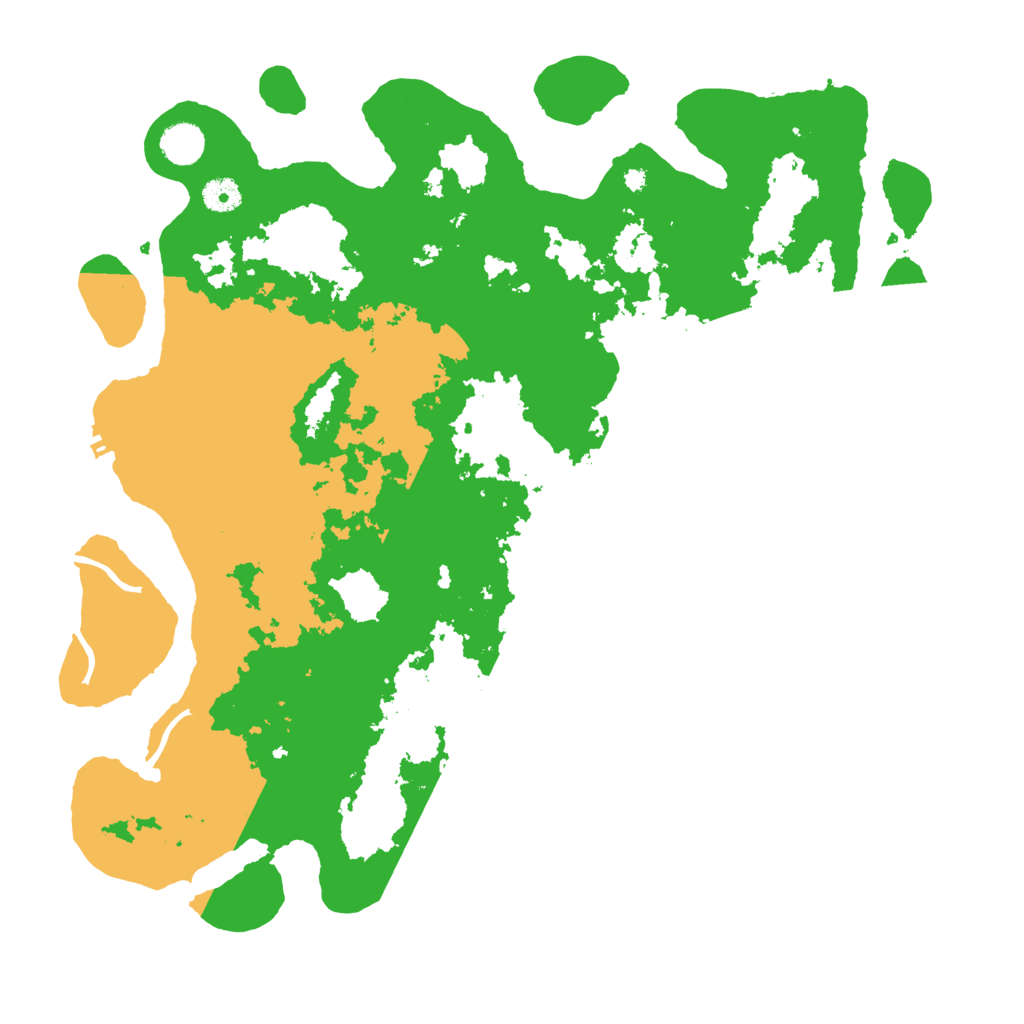 Biome Rust Map: Procedural Map, Size: 4250, Seed: 586615279