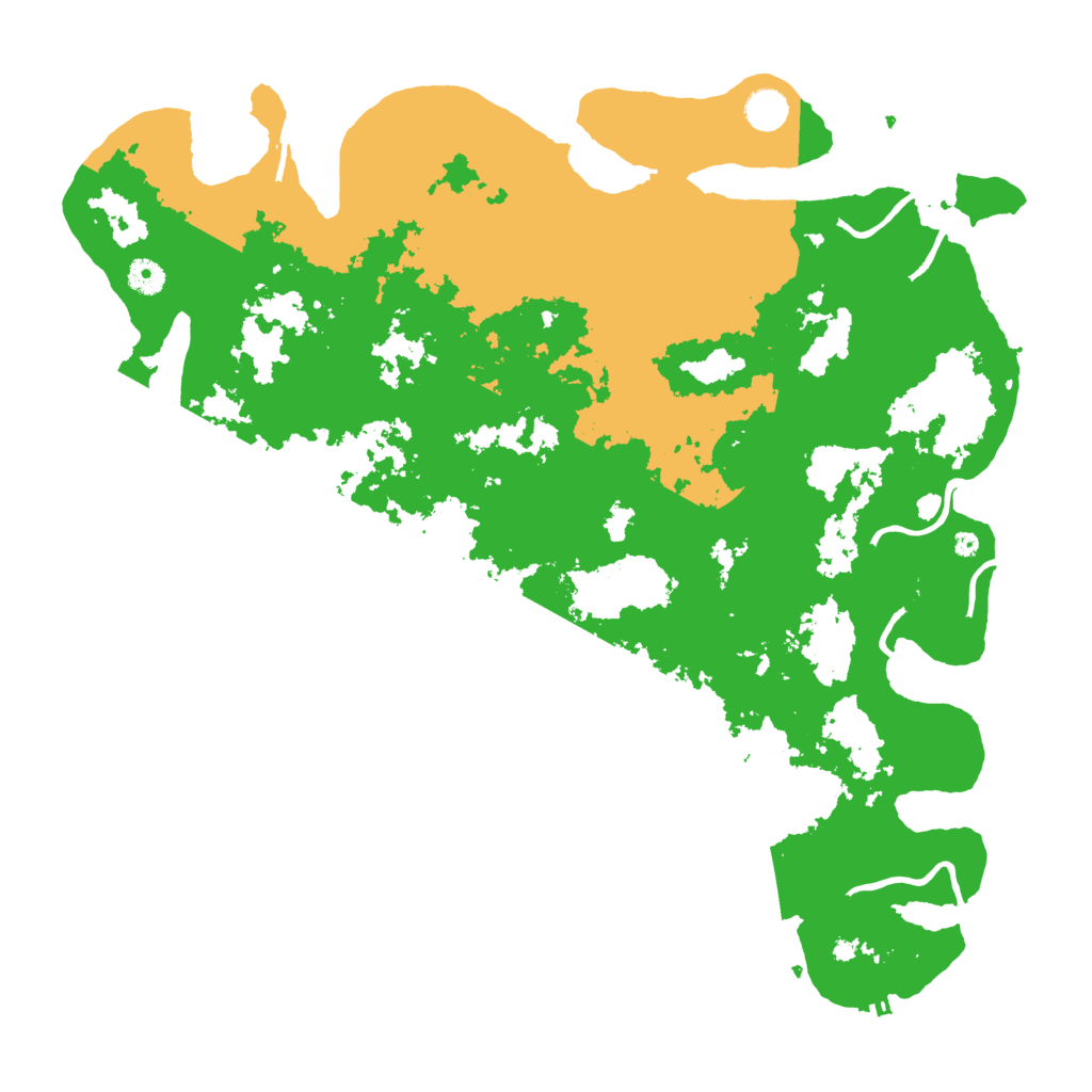 Biome Rust Map: Procedural Map, Size: 4512, Seed: 990626