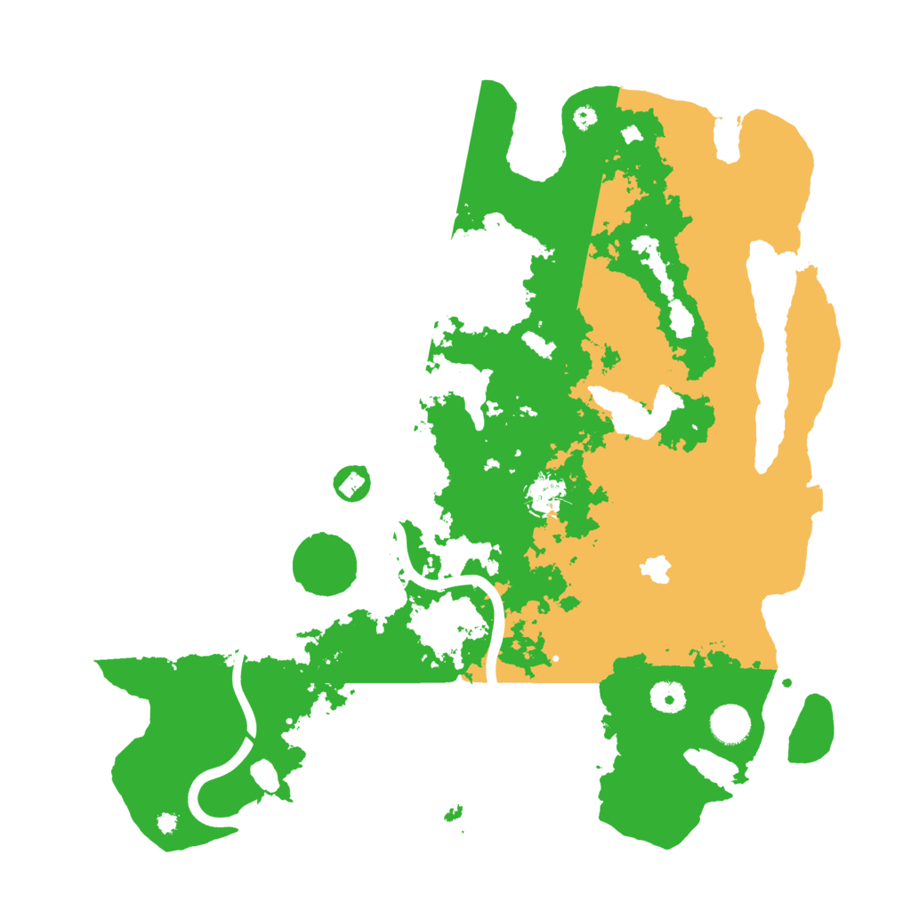Biome Rust Map: Procedural Map, Size: 4000, Seed: 4100449