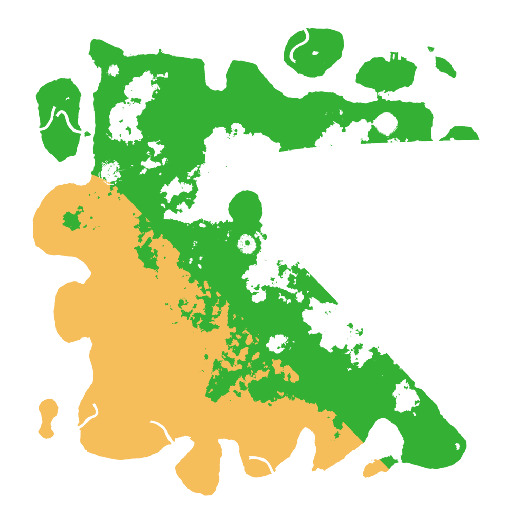 Biome Rust Map: Procedural Map, Size: 4250, Seed: 57107687