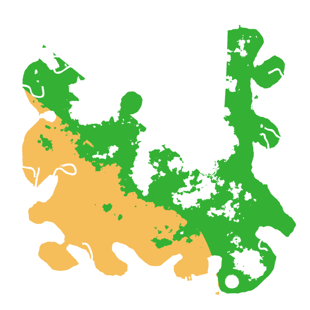 Biome Rust Map: Procedural Map, Size: 4000, Seed: 1636776994