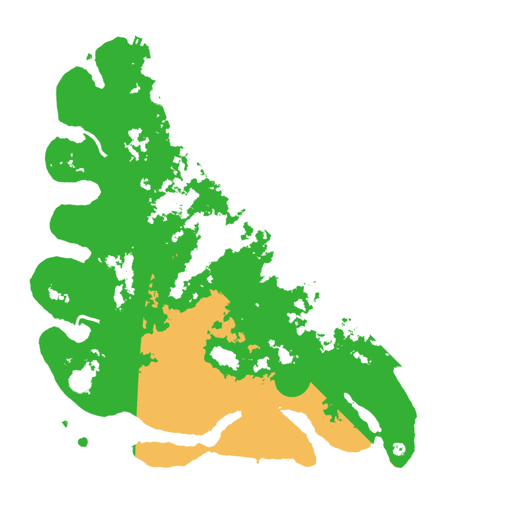 Biome Rust Map: Procedural Map, Size: 4000, Seed: 1965080272