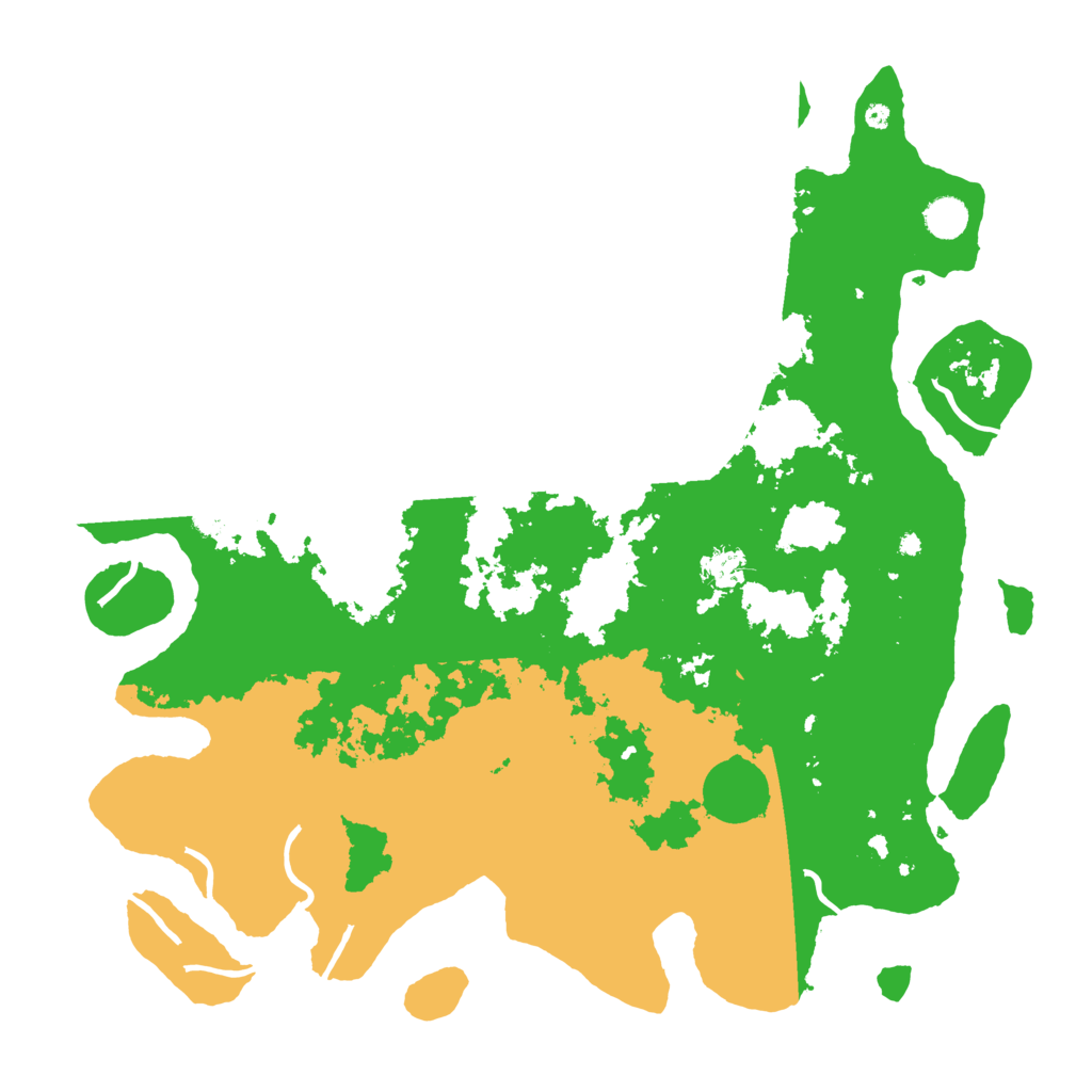 Biome Rust Map: Procedural Map, Size: 4500, Seed: 1726111588