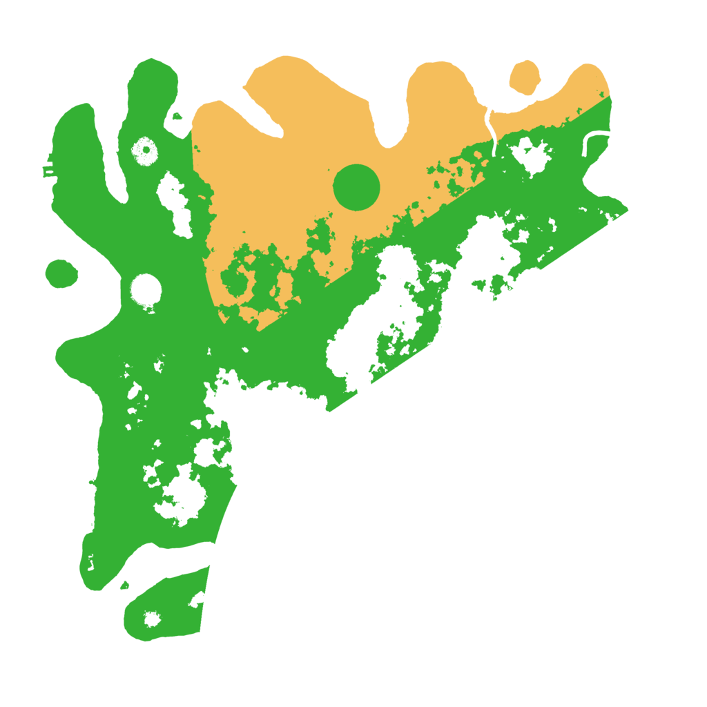 Biome Rust Map: Procedural Map, Size: 4000, Seed: 8943