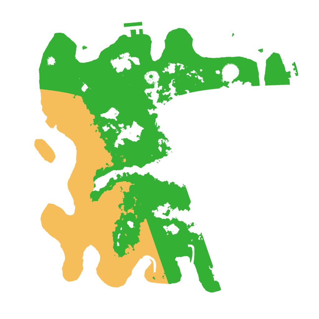 Biome Rust Map: Procedural Map, Size: 3500, Seed: 2478276
