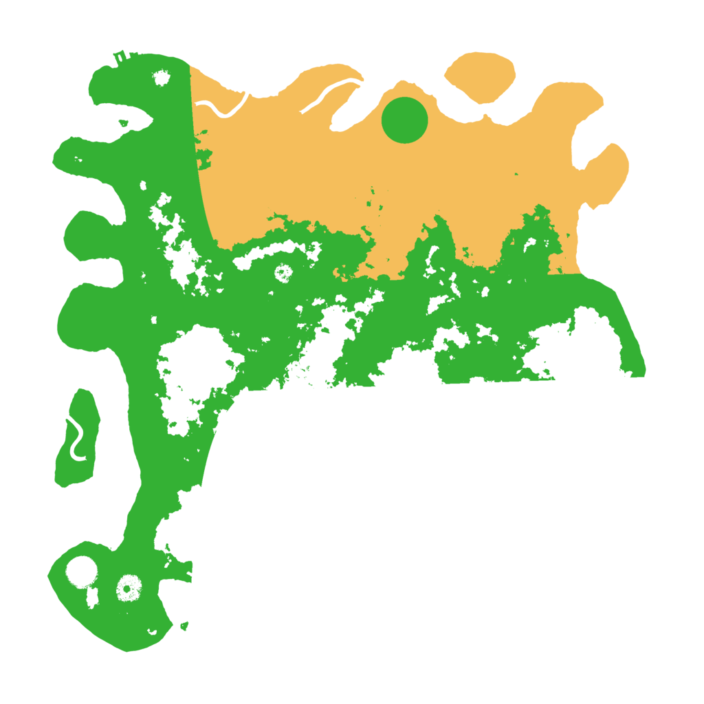 Biome Rust Map: Procedural Map, Size: 4000, Seed: 1378600614