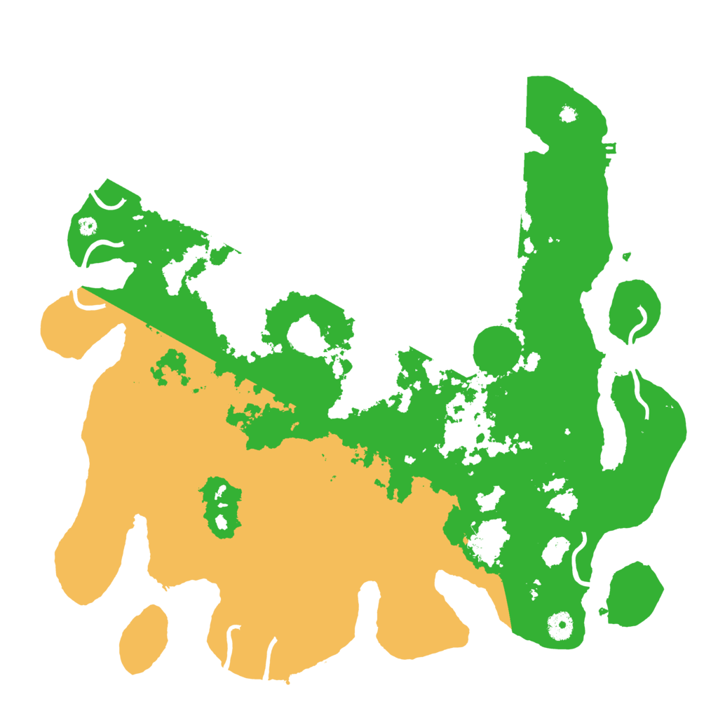 Biome Rust Map: Procedural Map, Size: 4000, Seed: 1402159