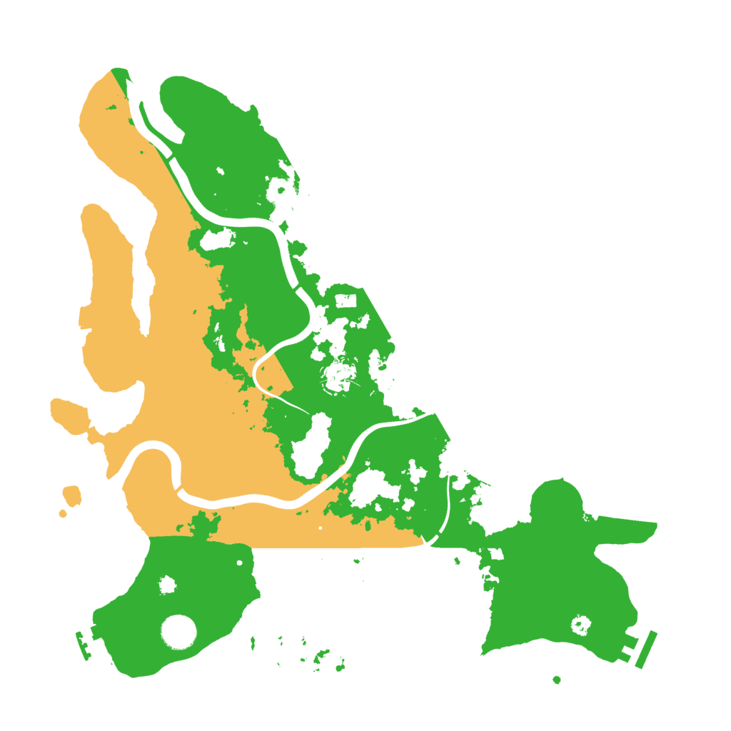 Biome Rust Map: Procedural Map, Size: 3750, Seed: 4635783