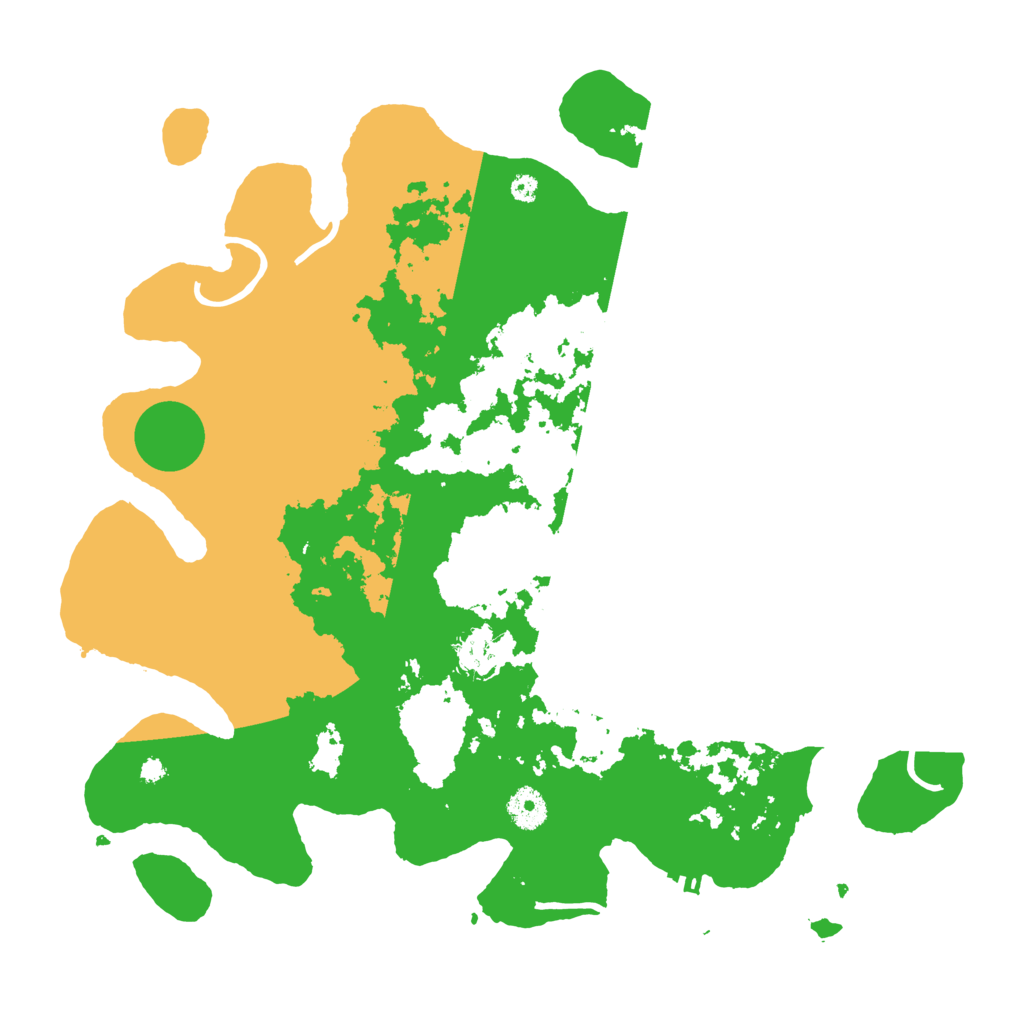 Biome Rust Map: Procedural Map, Size: 3850, Seed: 692045