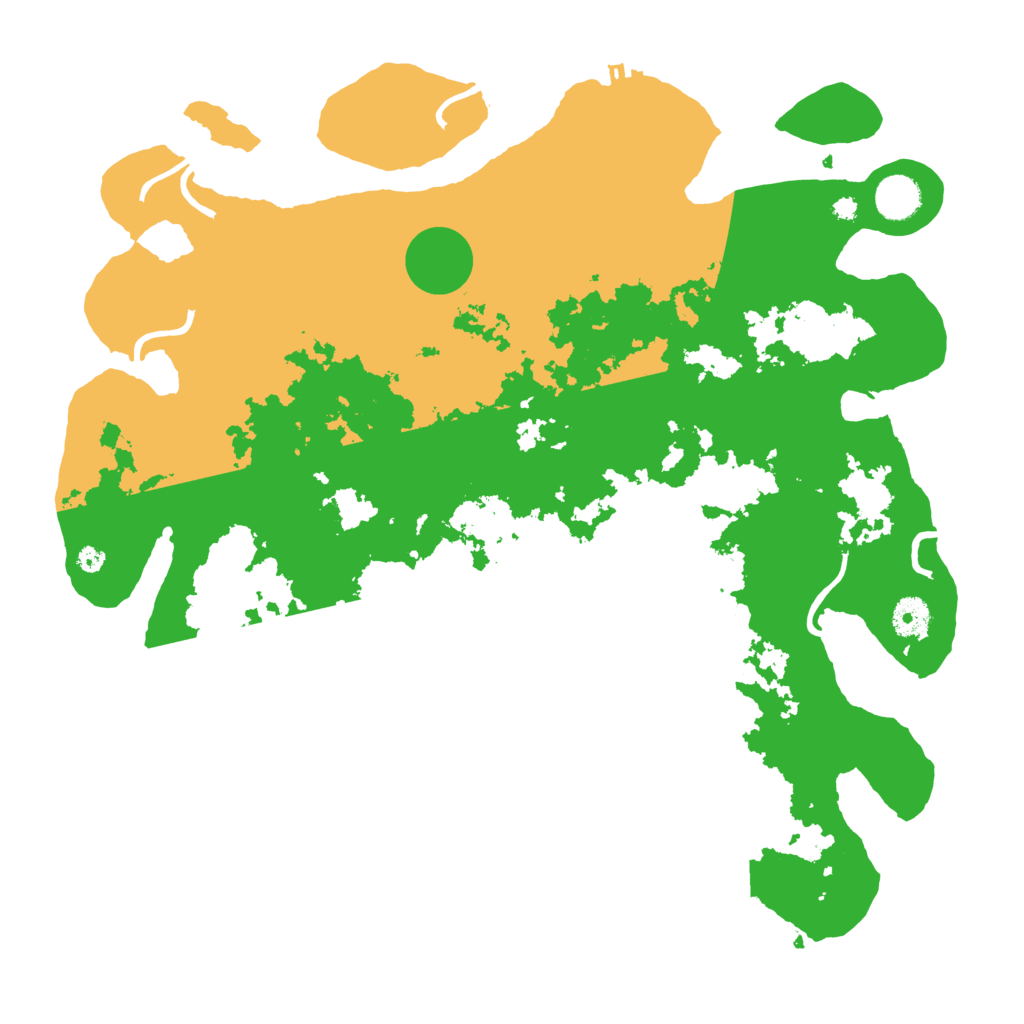 Biome Rust Map: Procedural Map, Size: 4000, Seed: 1838524805