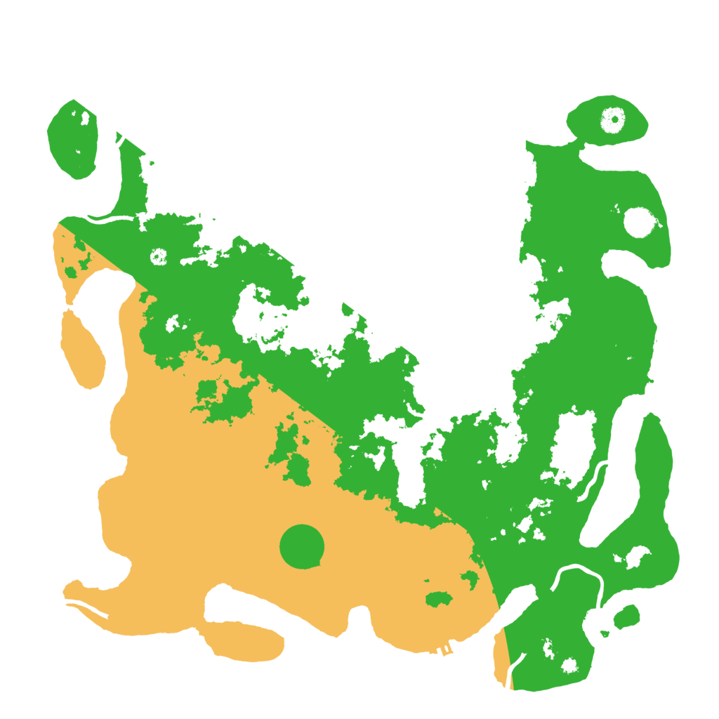 Biome Rust Map: Procedural Map, Size: 4250, Seed: 1338821490