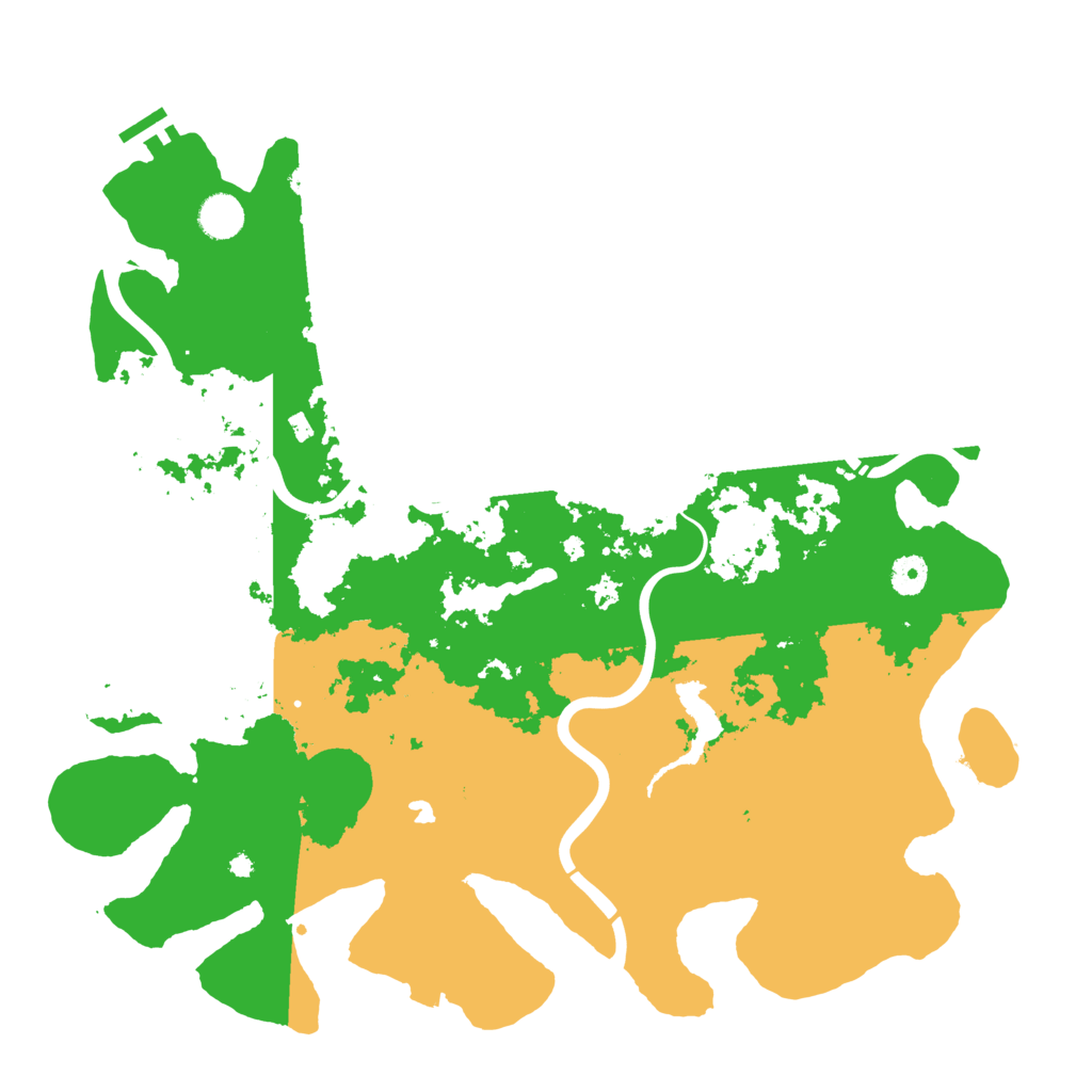 Biome Rust Map: Procedural Map, Size: 4250, Seed: 2052554126