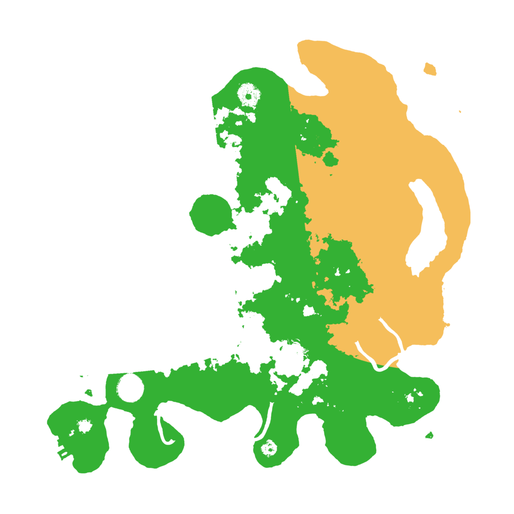 Biome Rust Map: Procedural Map, Size: 3400, Seed: 2022