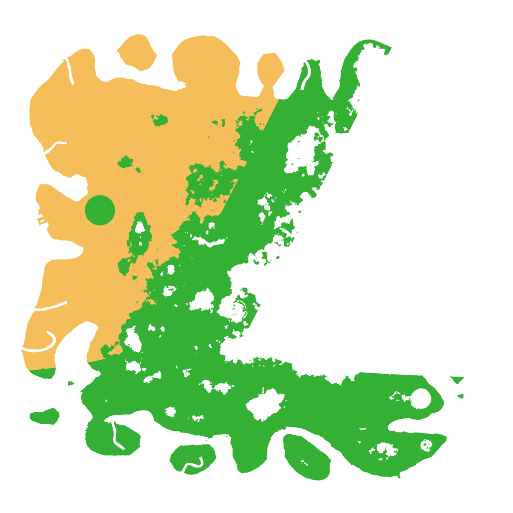 Biome Rust Map: Procedural Map, Size: 4500, Seed: 13482109