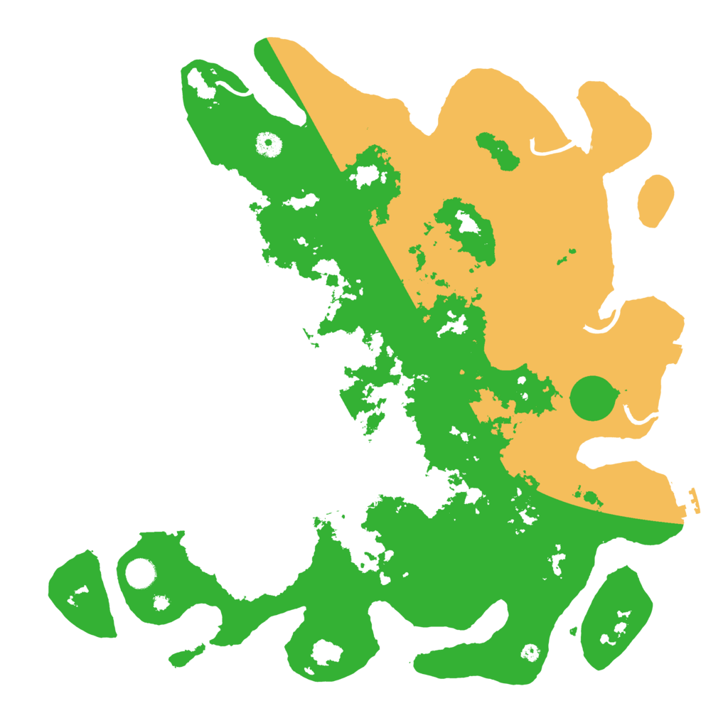 Biome Rust Map: Procedural Map, Size: 4250, Seed: 167538