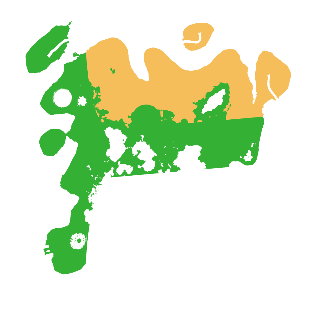 Biome Rust Map: Procedural Map, Size: 3000, Seed: 1014101562