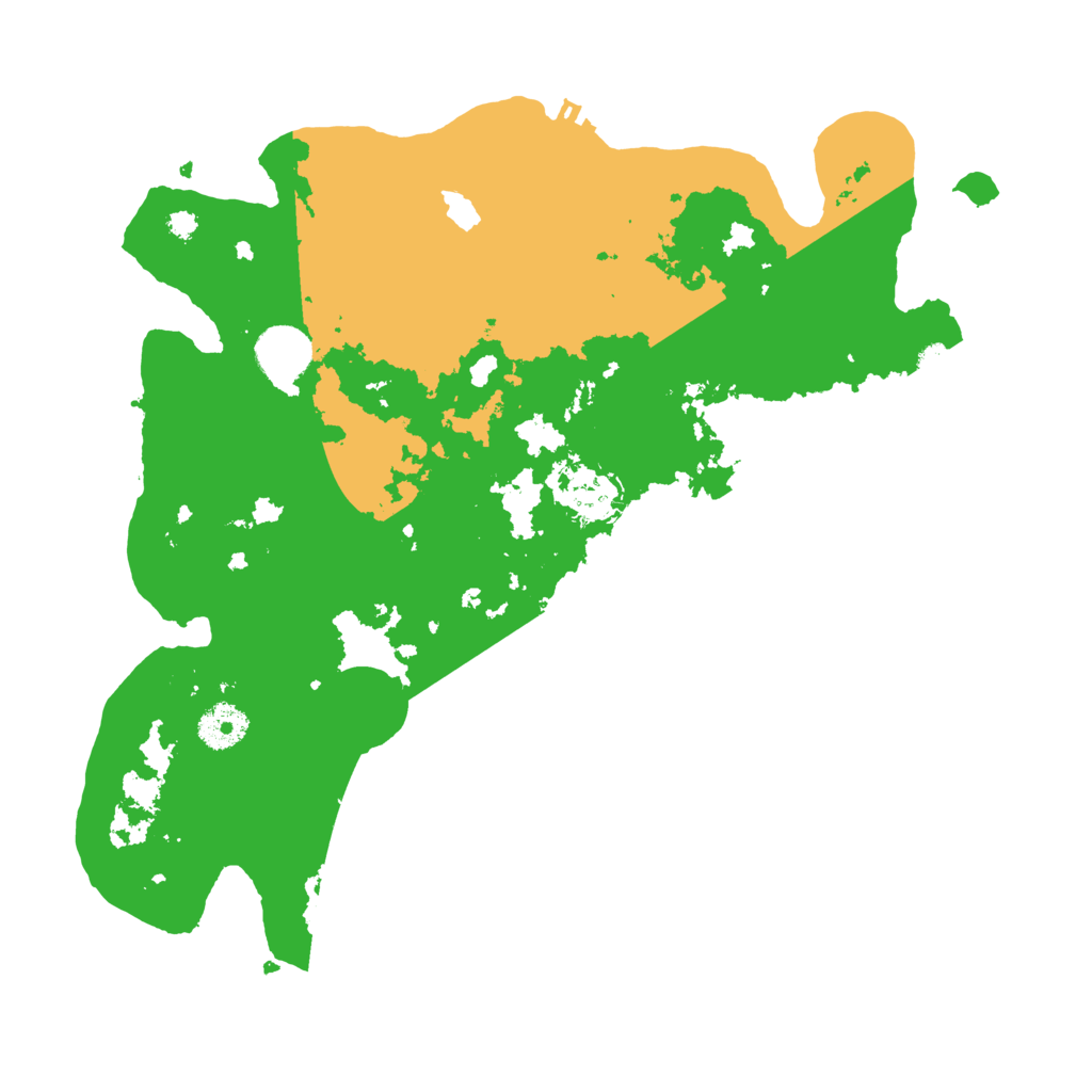 Biome Rust Map: Procedural Map, Size: 3500, Seed: 1880601077