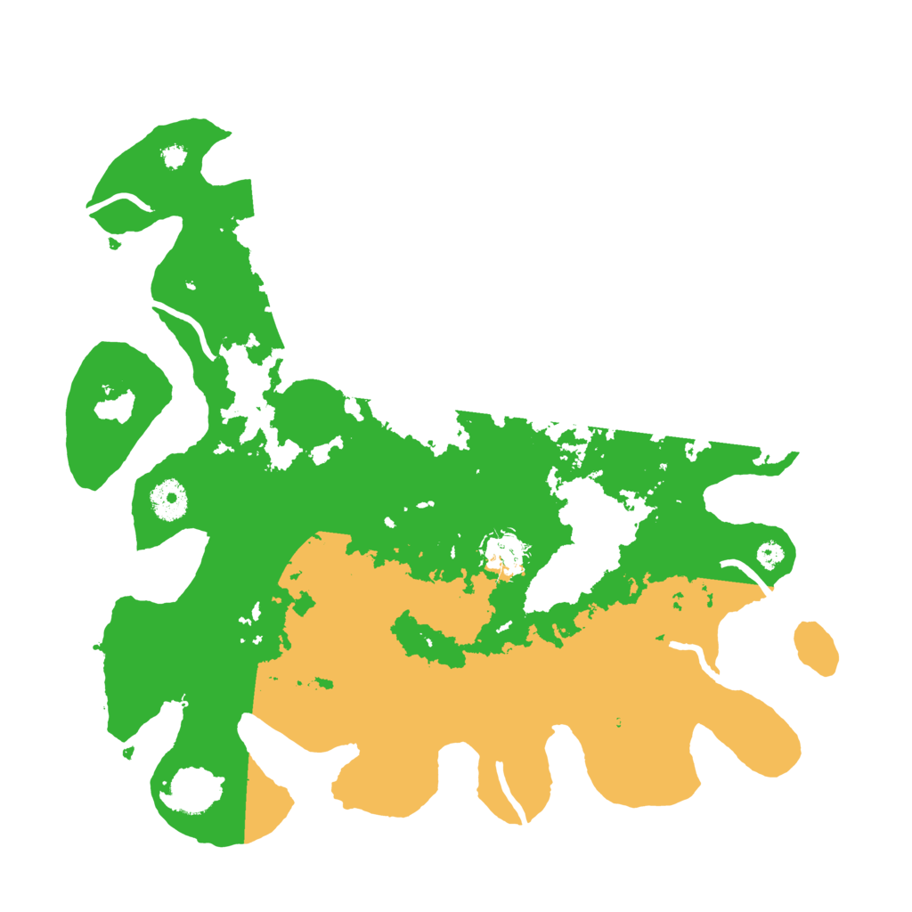 Biome Rust Map: Procedural Map, Size: 3560, Seed: 2147483645