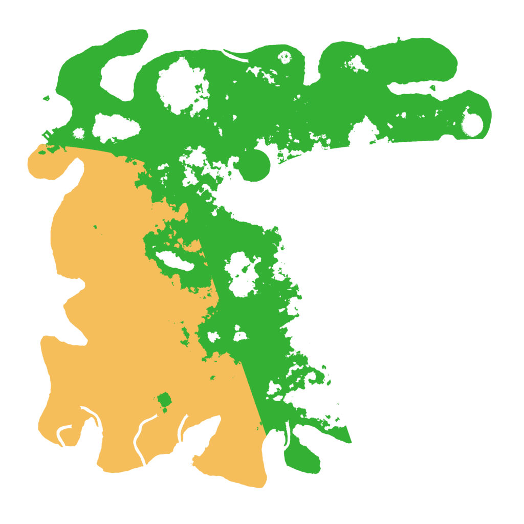 Biome Rust Map: Procedural Map, Size: 4300, Seed: 1223495974