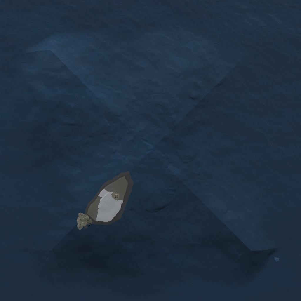 Rust Map: Procedural Map, Size: 1000, Seed: 1060989488, 3 Monuments