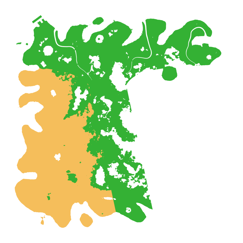 Biome Rust Map: Procedural Map, Size: 4500, Seed: 1748739527