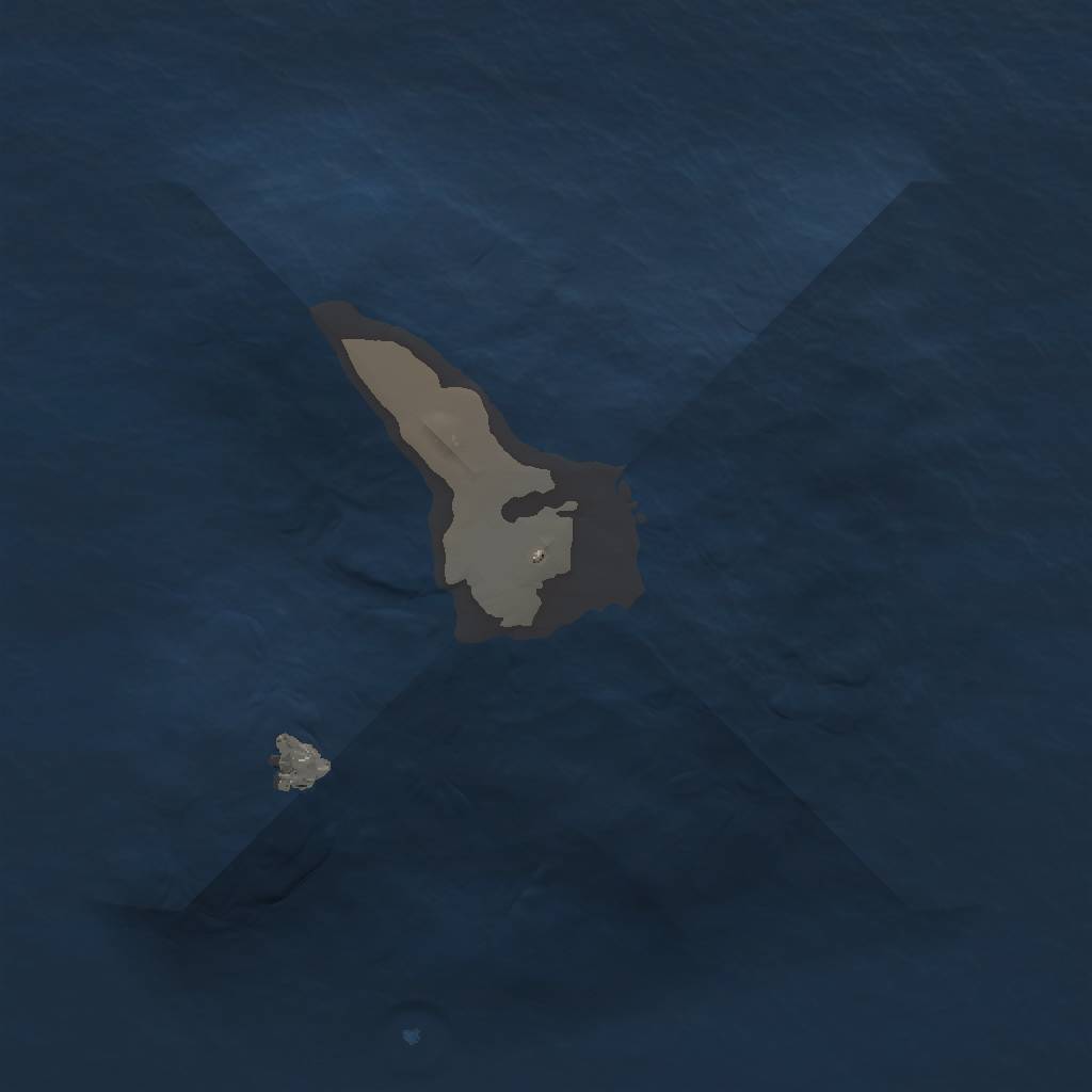 Rust Map: Procedural Map, Size: 1000, Seed: 32951, 3 Monuments