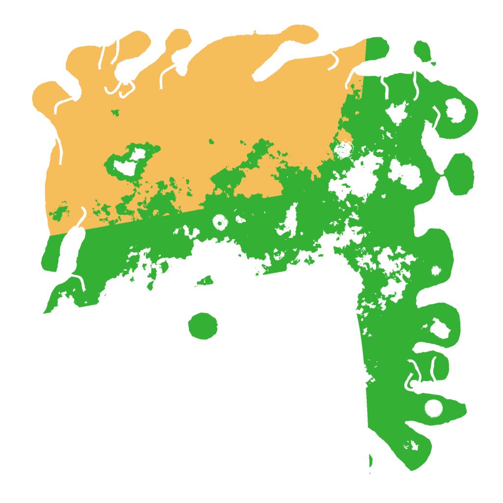 Biome Rust Map: Procedural Map, Size: 5000, Seed: 83380254