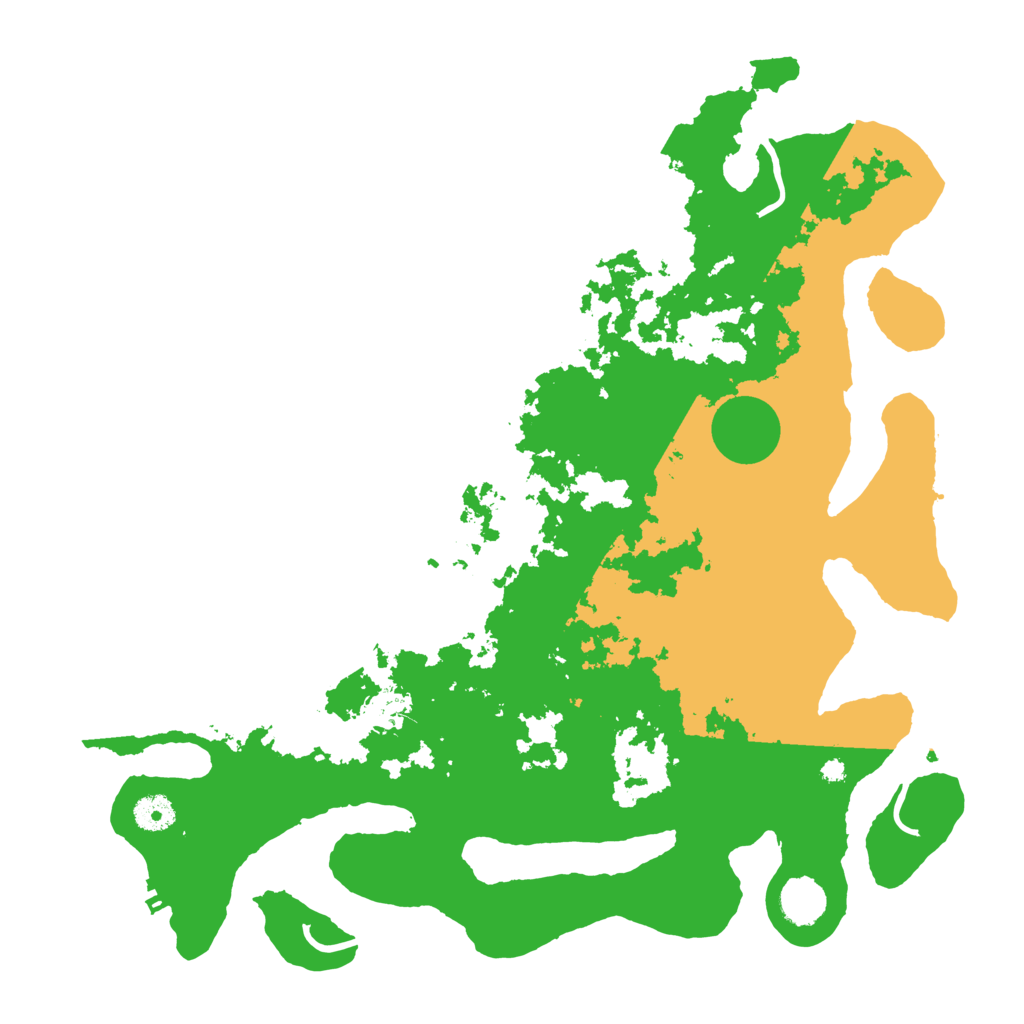 Biome Rust Map: Procedural Map, Size: 4000, Seed: 609076081