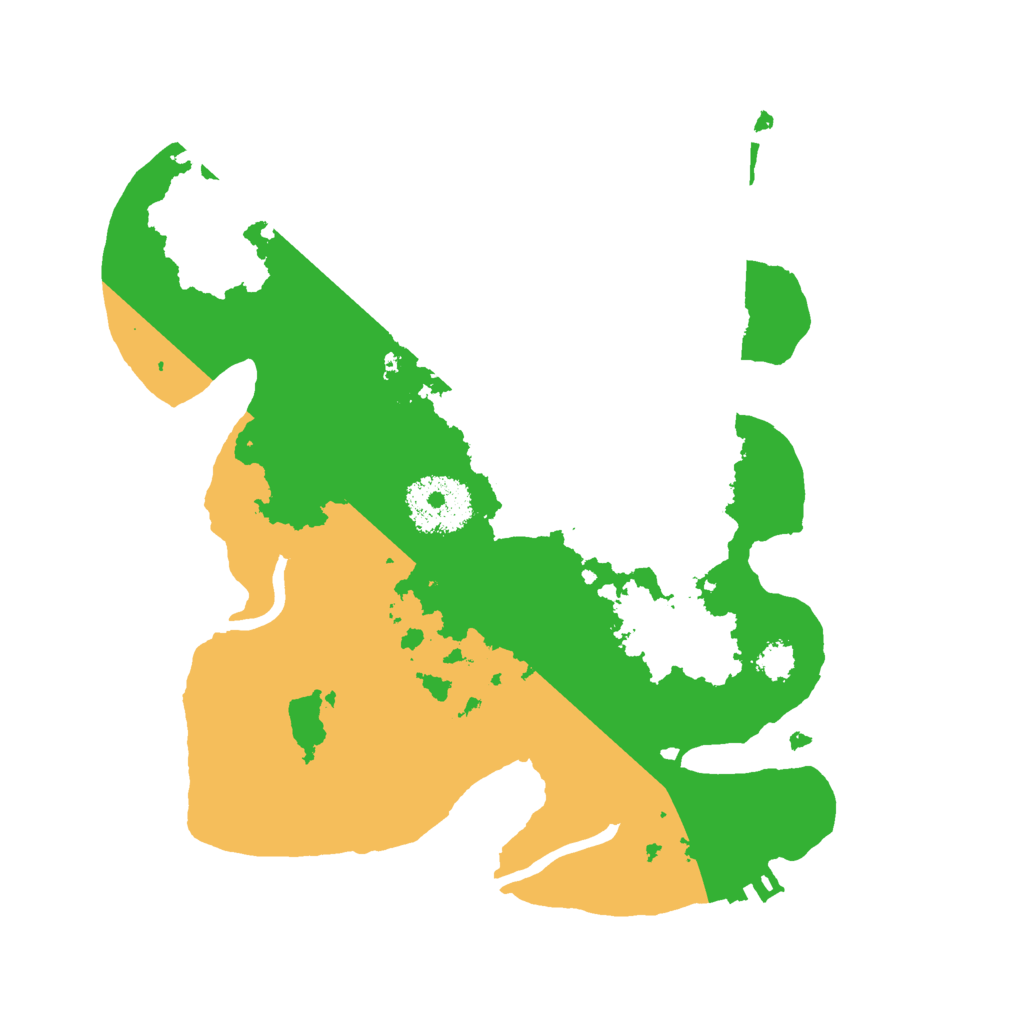 Biome Rust Map: Procedural Map, Size: 2500, Seed: 273299219
