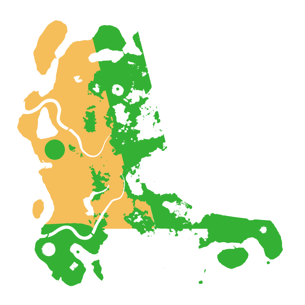 Biome Rust Map: Procedural Map, Size: 4000, Seed: 1984548339