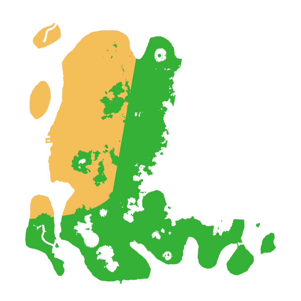 Biome Rust Map: Procedural Map, Size: 3500, Seed: 2022091