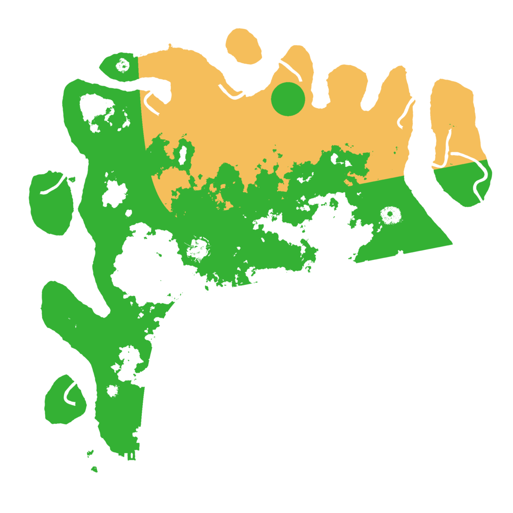 Biome Rust Map: Procedural Map, Size: 4000, Seed: 89182522