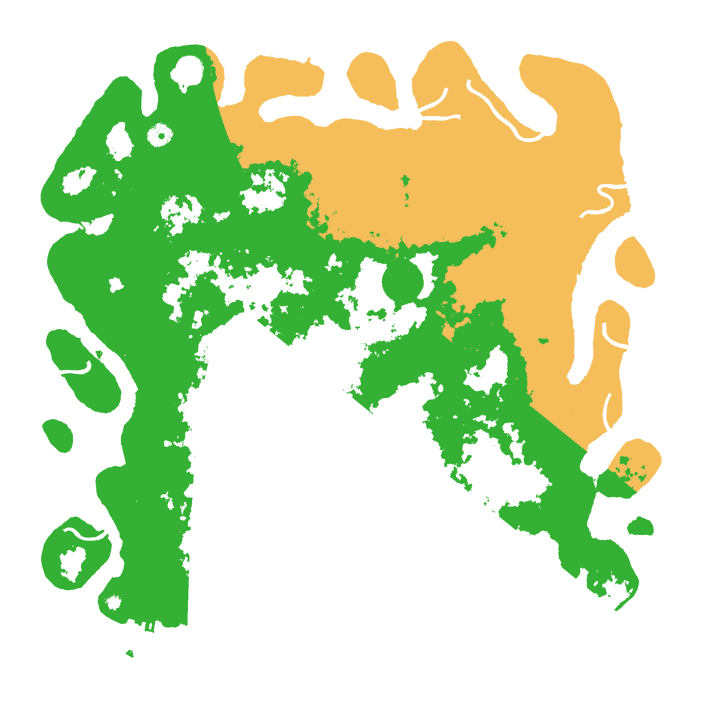 Biome Rust Map: Procedural Map, Size: 4500, Seed: 215988597