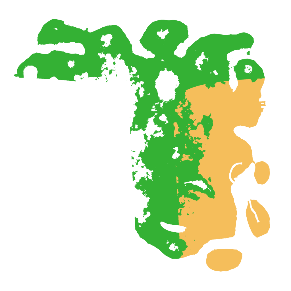 Biome Rust Map: Procedural Map, Size: 3650, Seed: 30499197