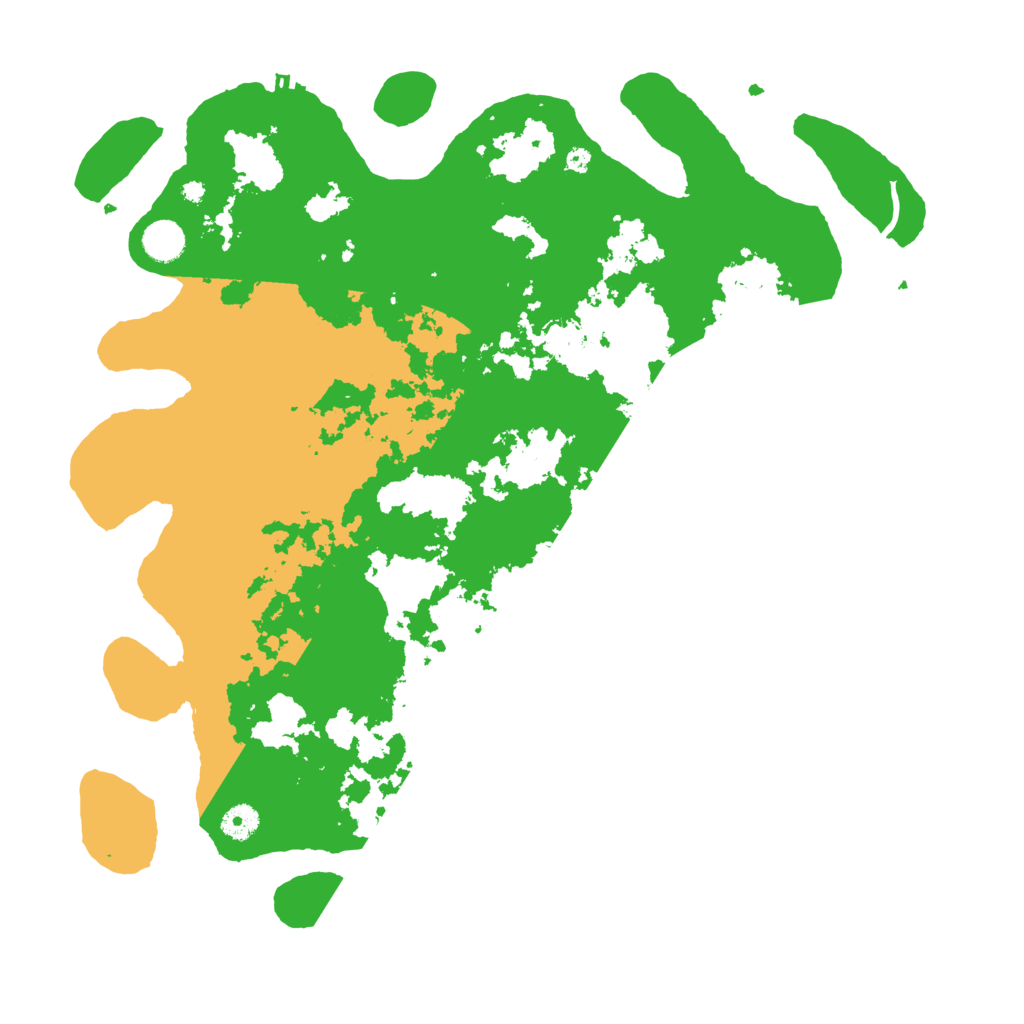 Biome Rust Map: Procedural Map, Size: 4300, Seed: 64248302