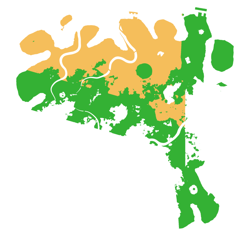 Biome Rust Map: Procedural Map, Size: 4250, Seed: 873096061