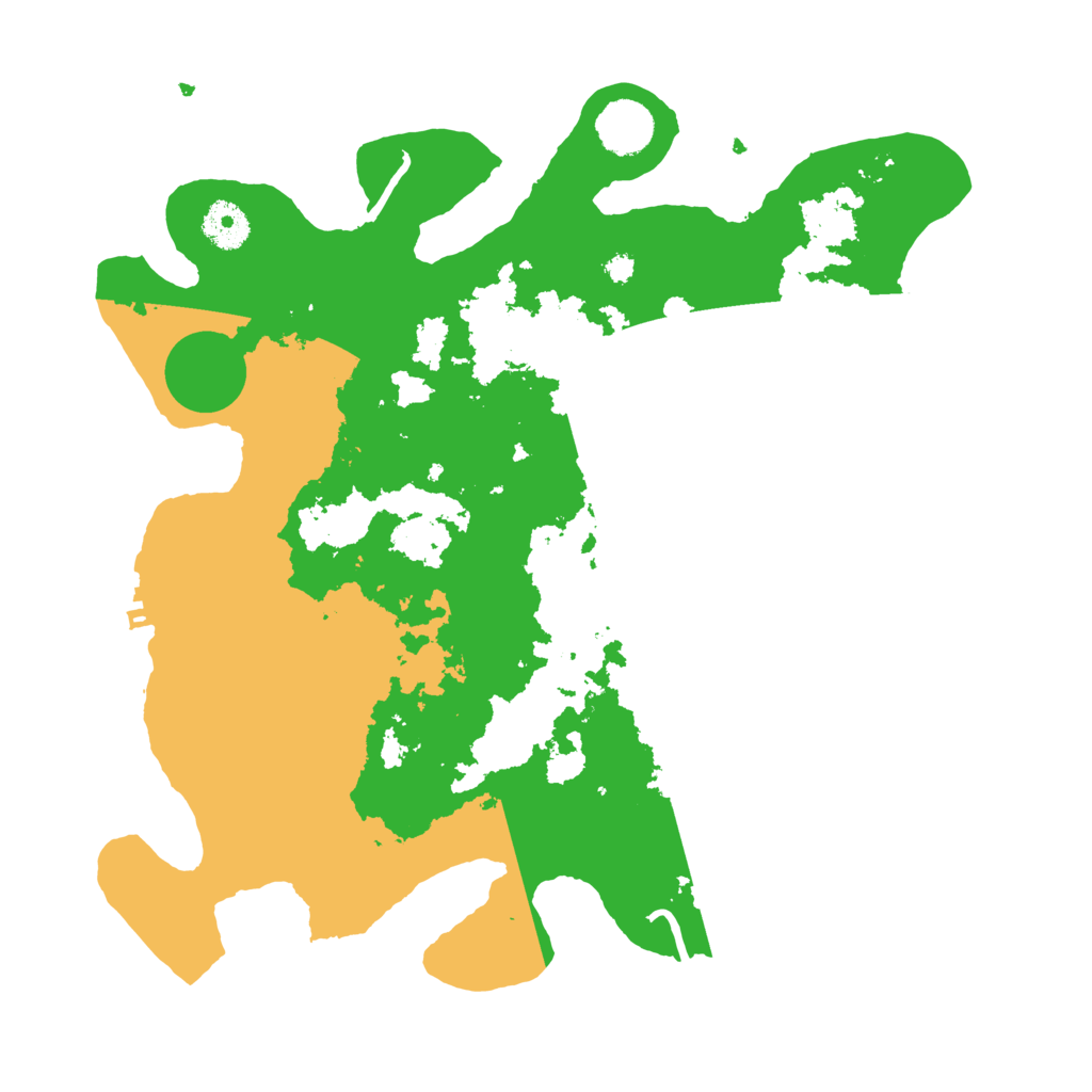 Biome Rust Map: Procedural Map, Size: 3550, Seed: 89644436