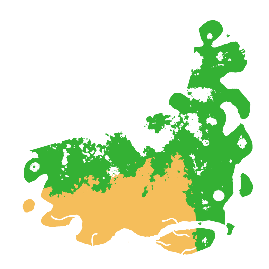 Biome Rust Map: Procedural Map, Size: 4250, Seed: 99220378