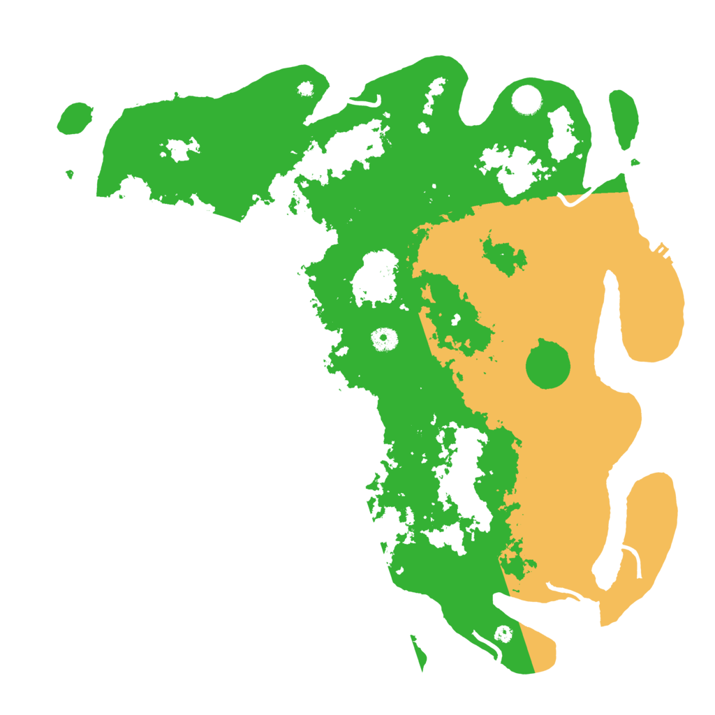 Biome Rust Map: Procedural Map, Size: 4250, Seed: 54446989