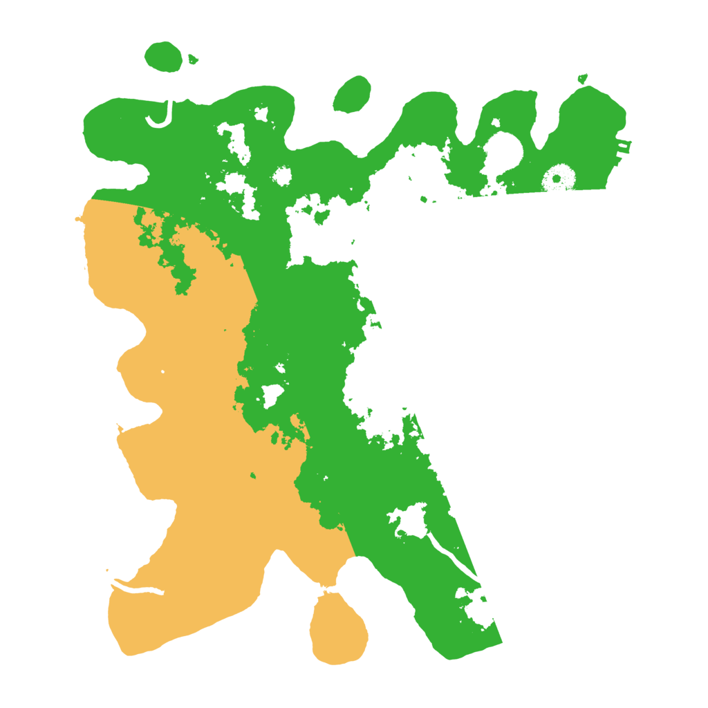 Biome Rust Map: Procedural Map, Size: 3400, Seed: 31301316