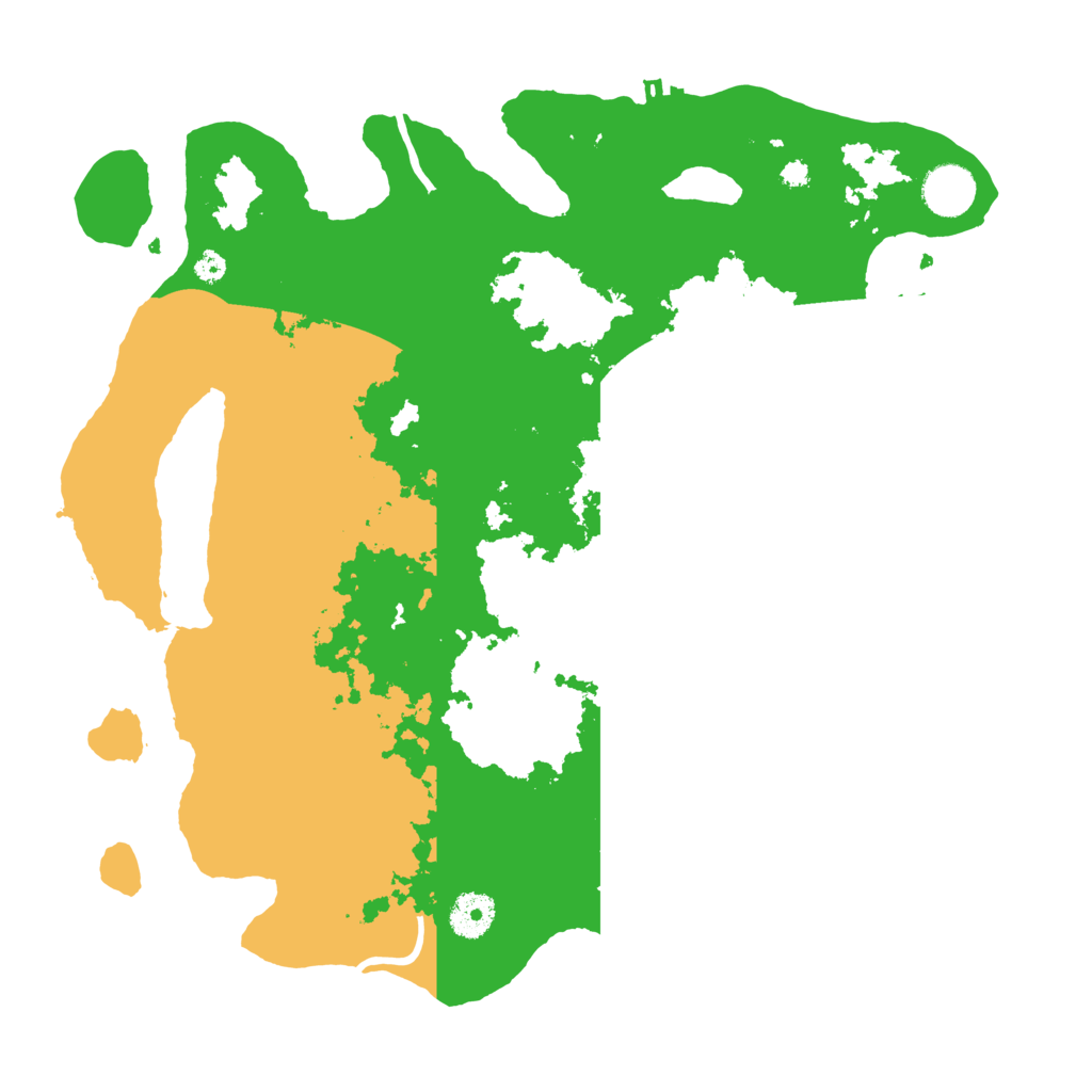Biome Rust Map: Procedural Map, Size: 3650, Seed: 45862177