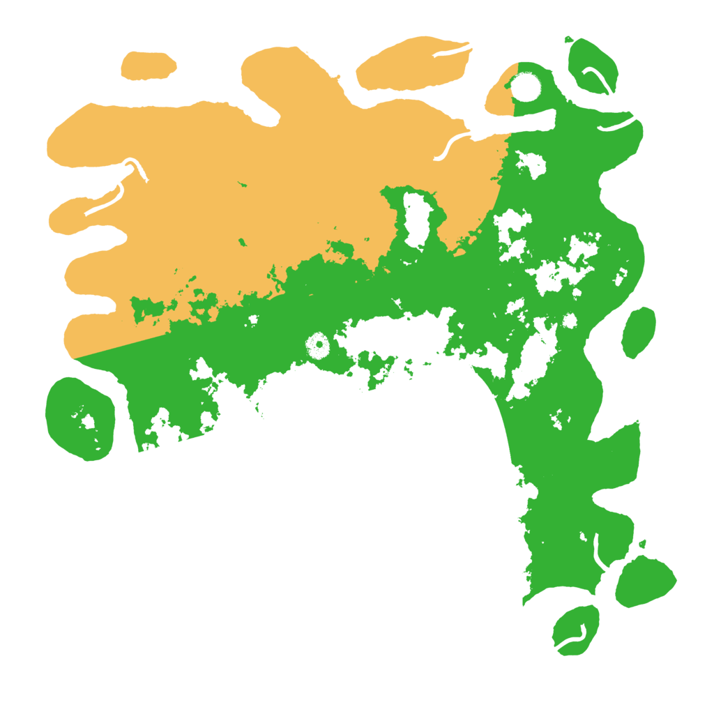 Biome Rust Map: Procedural Map, Size: 4300, Seed: 51732048