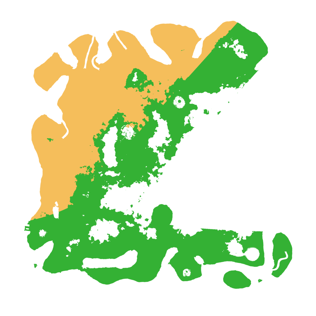 Biome Rust Map: Procedural Map, Size: 4100, Seed: 43784202