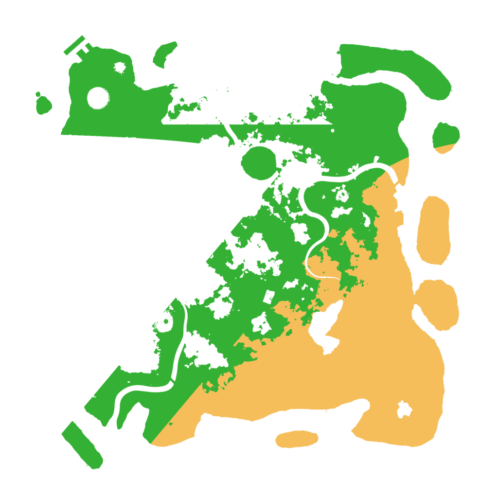 Biome Rust Map: Procedural Map, Size: 4000, Seed: 1232556839