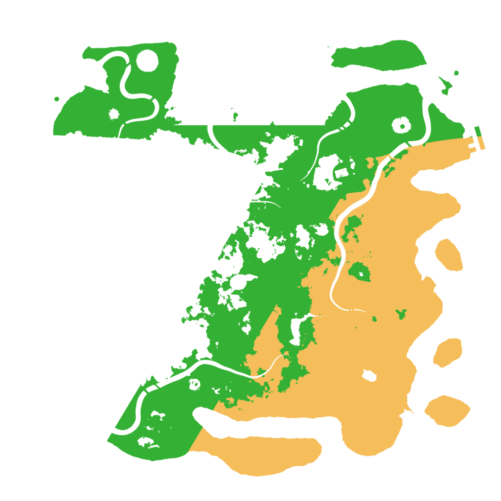 Biome Rust Map: Procedural Map, Size: 4250, Seed: 596547789