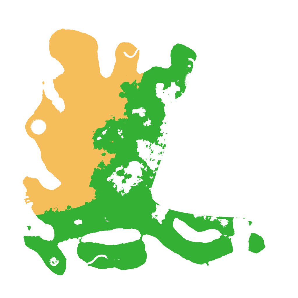 Biome Rust Map: Procedural Map, Size: 3500, Seed: 1210386886