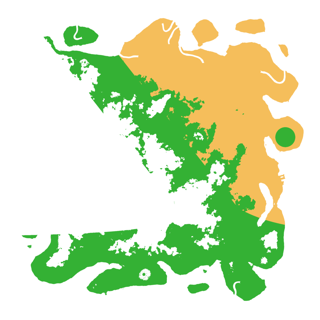 Biome Rust Map: Procedural Map, Size: 4250, Seed: 695174238