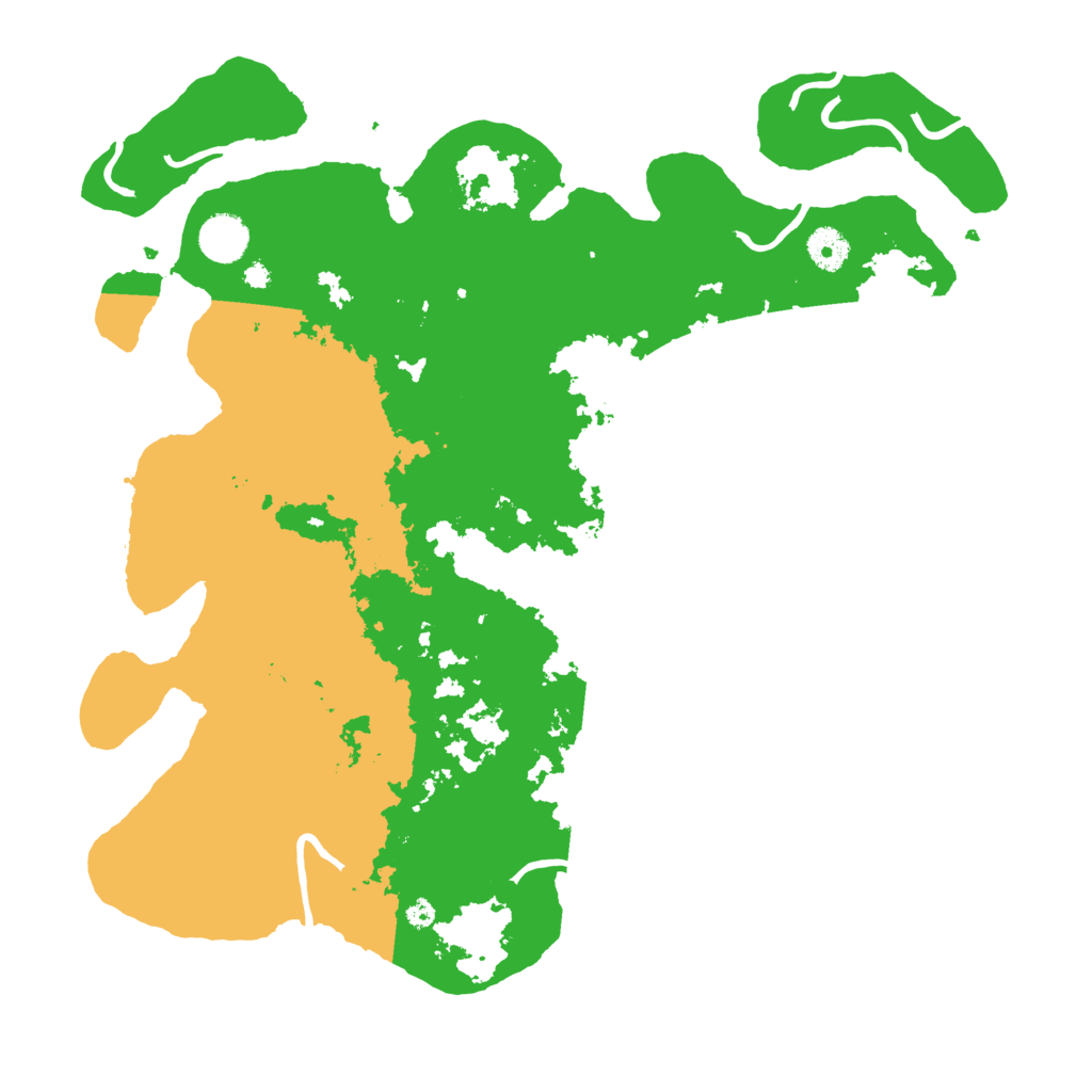 Biome Rust Map: Procedural Map, Size: 3950, Seed: 345306624