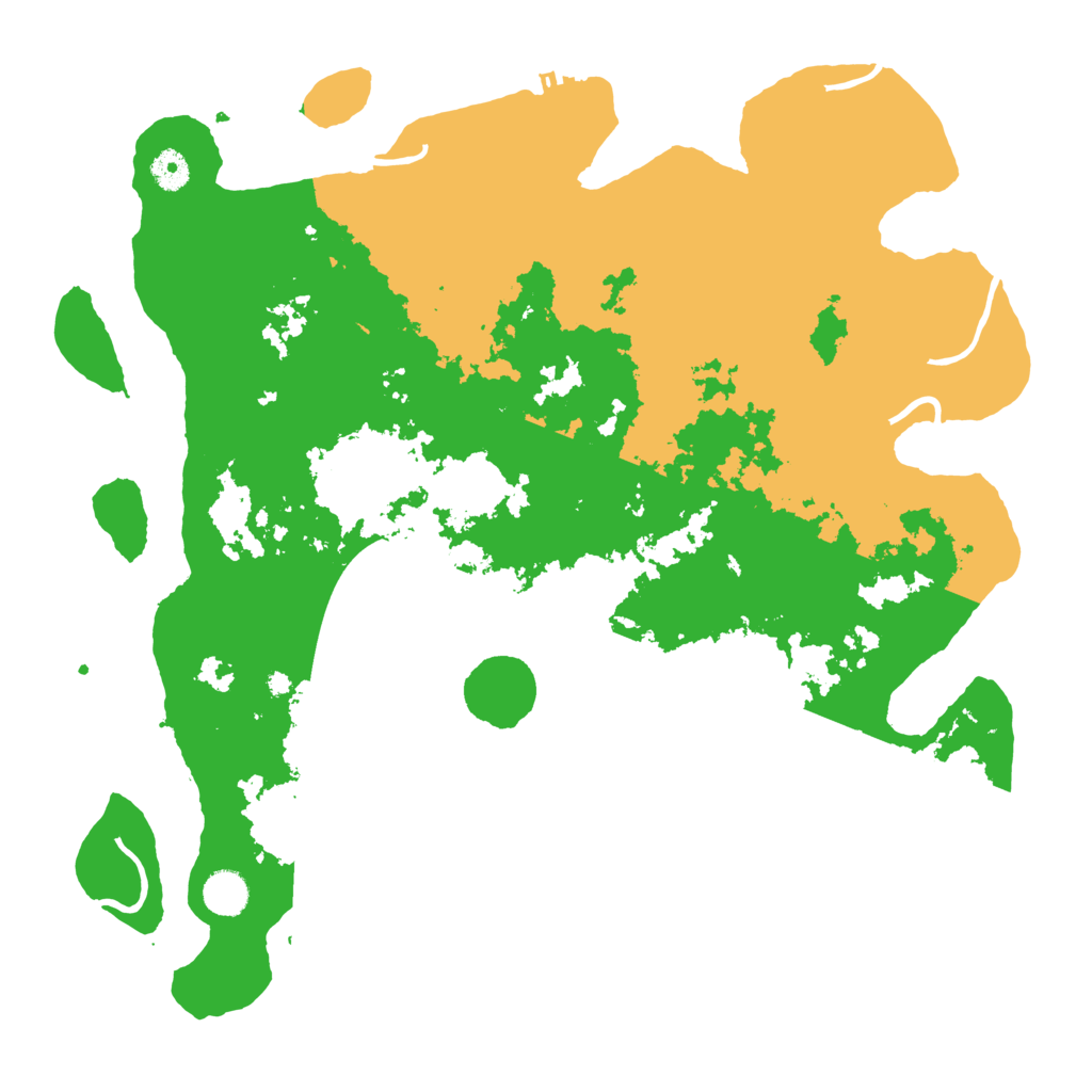 Biome Rust Map: Procedural Map, Size: 4250, Seed: 141029676