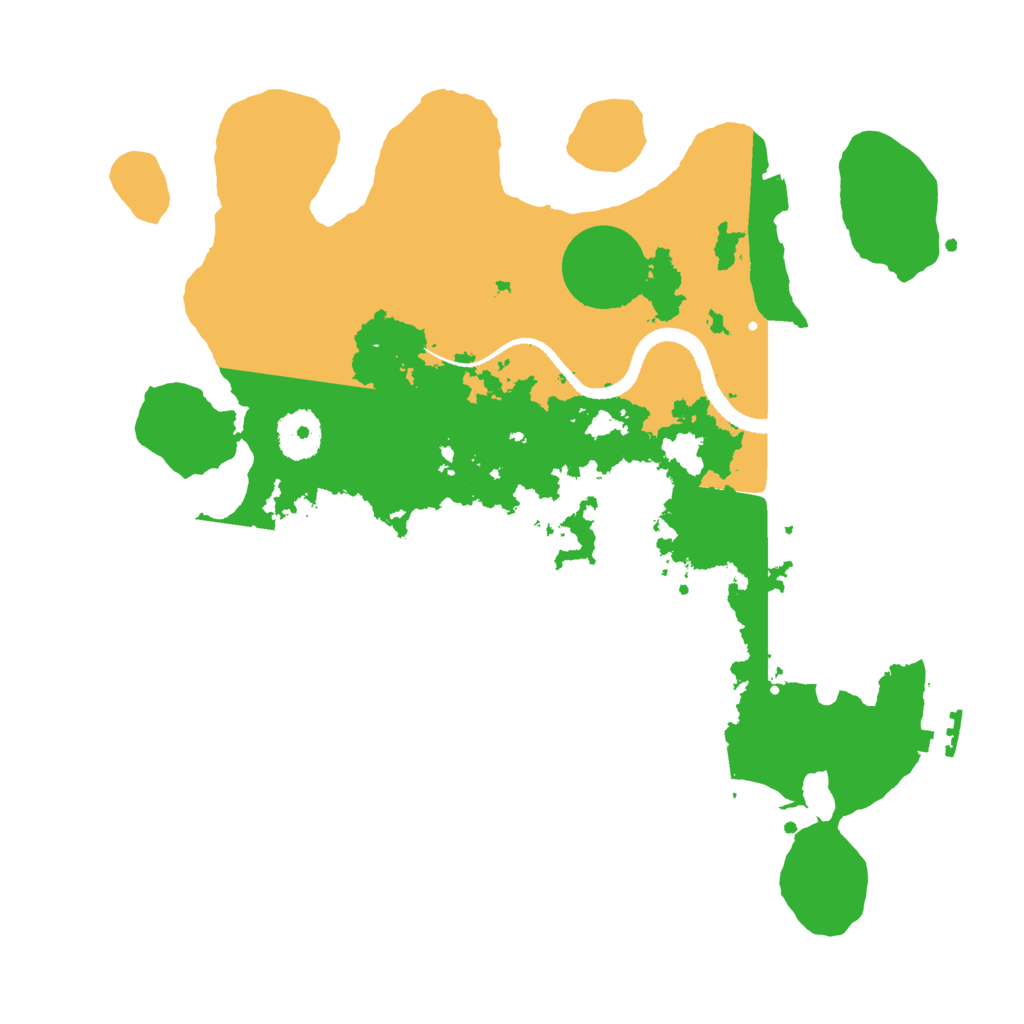 Biome Rust Map: Procedural Map, Size: 3250, Seed: 295719